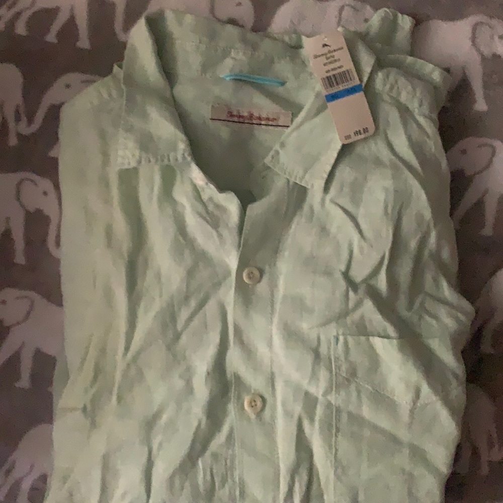 Long sleeve linen shirt